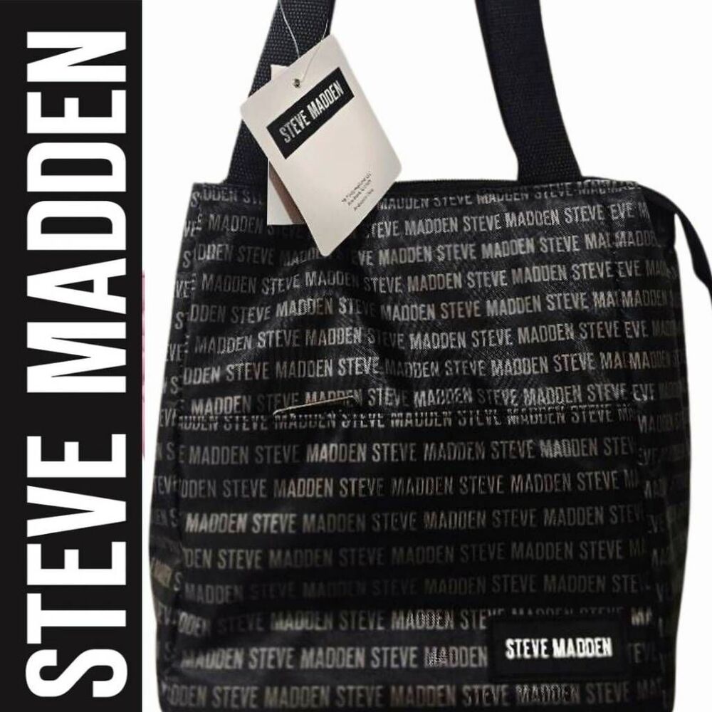 Steve Madden Logo Insulated Lunch Tote w/Ice Pack